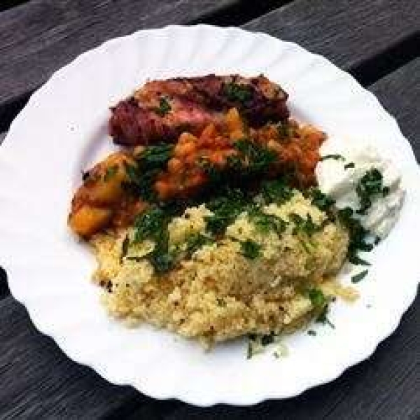Hearty Vegetarian Stew with Couscous