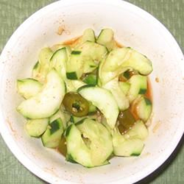 Chinese-Korean Cucumber Kimchi