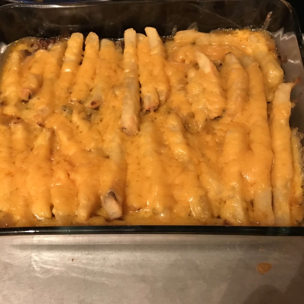 Cheeseburger and Fries Casserole