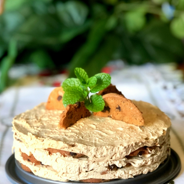 Mocha Chocolate Chip Icebox Cake