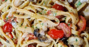 Carrie's Artichoke and Sun-Dried Tomato Pasta