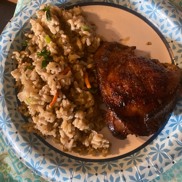 Brown Rice and Kale Salad