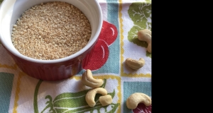 4-Ingredient Vegan Parmesan Cheese