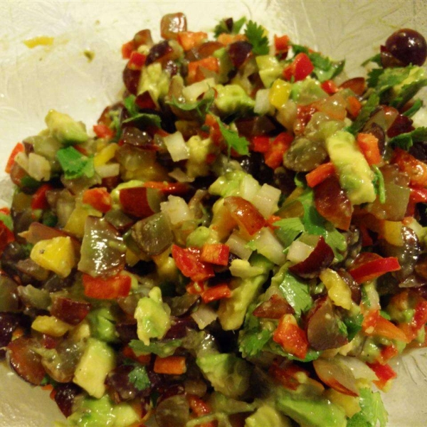 Grape and Avocado Salsa