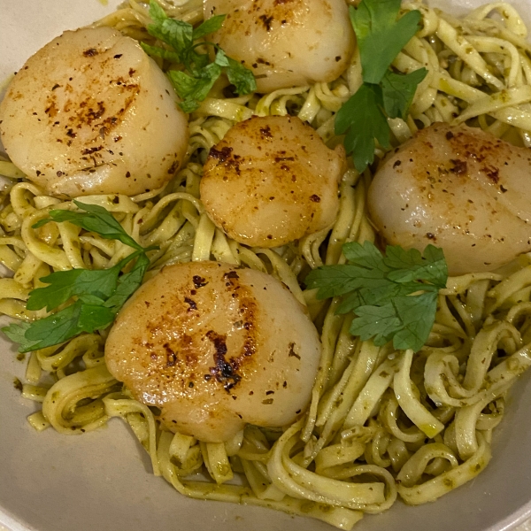 Broiled Scallops