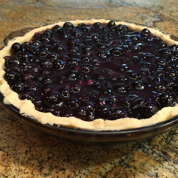 Patsy's Half-Baked Blueberry Pie