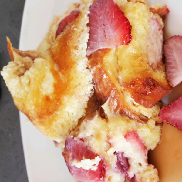 Baked Strawberry French Toast