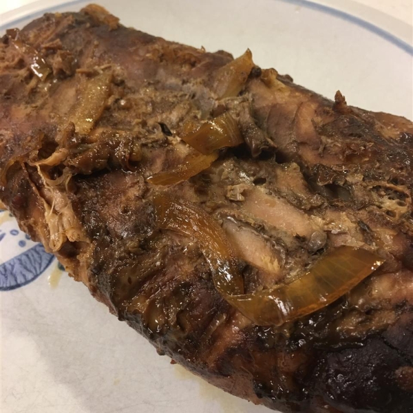 Jerked Balsamic Pork Tenderloin