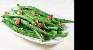 Favorite Green Beans in the Microwave