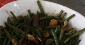 Simply-Delicious Tamari Almond Green Beans