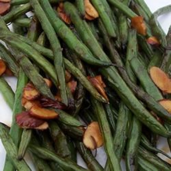 Simply-Delicious Tamari Almond Green Beans