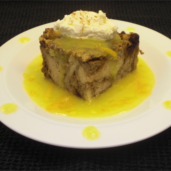 Trishie's Chocolate and Orange Bread Pudding