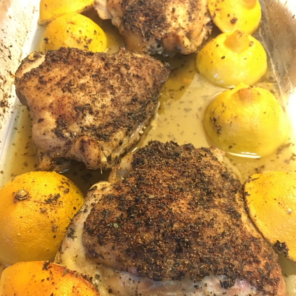 Roasted Greek Chicken