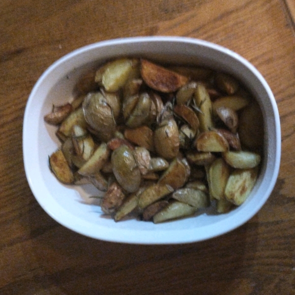 Early Morning Oven Roasted New Potatoes