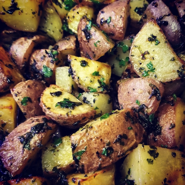 Oven Baked Parsley Red Potatoes