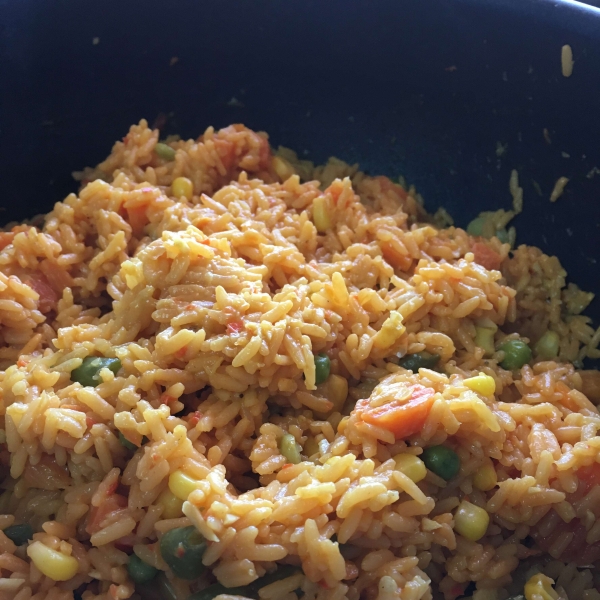 Yellow Rice with Vegetables