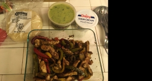 Chicken Fajitas With Colored Peppers