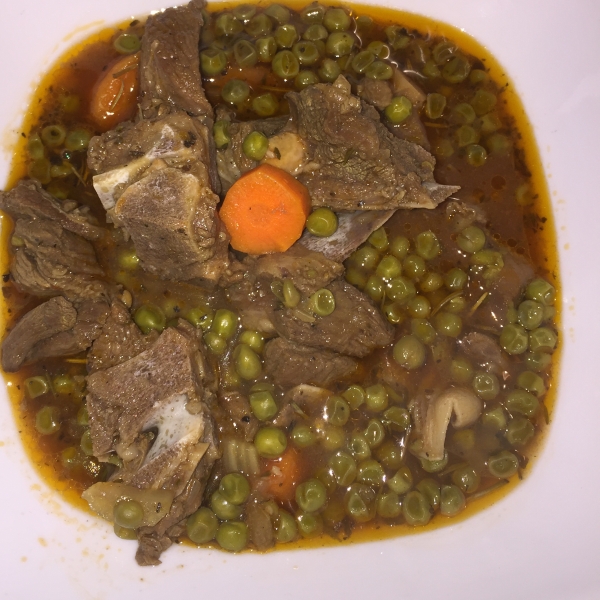 Lamb Stew with Green Beans