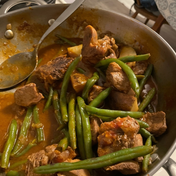Lamb Stew with Green Beans