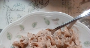 Quick Ground Beef Stroganoff