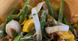 Roasted Asparagus and Yellow Pepper Salad