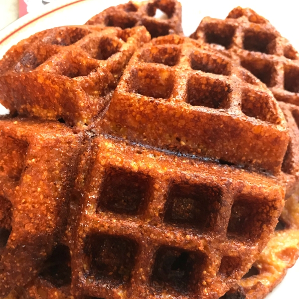 Waffle Iron Cornbread