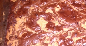 Swirled Peanut Butter Cup Brownies