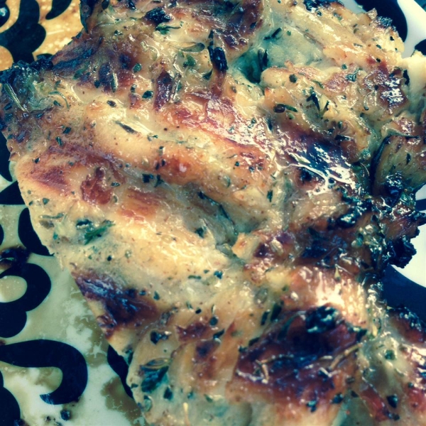 Bessy's Zesty Grilled Garlic-Herb Chicken