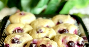 Dairy-Free Breakfast Blueberry Cheesecake Muffins