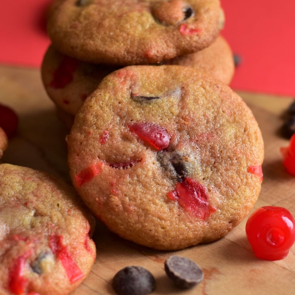 Chewy Chocolate-Cherry Cookies