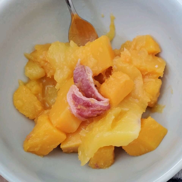 Mango-Bacon-Butternut Squash Hash