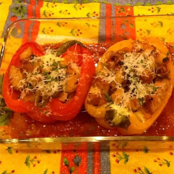 Stuffed Peppers Italian Style