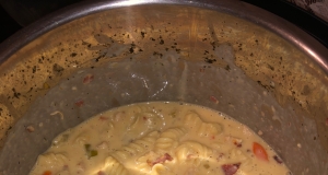 Suzanne's Instant Pot® Creamy Chicken Noodle Soup