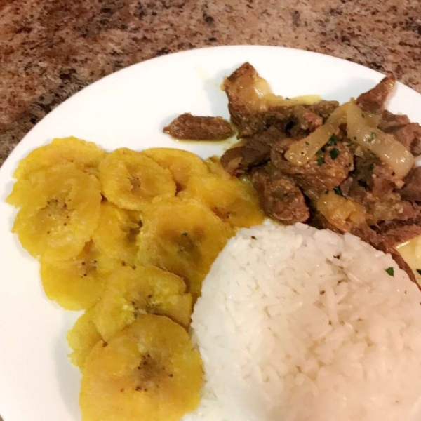 Bistec Encebollao