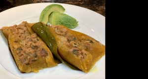Pasteles with Yuca and Plantains