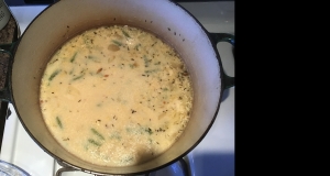 Creamy Green Bean and Potato Soup