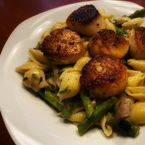 Scallops Mascarpone