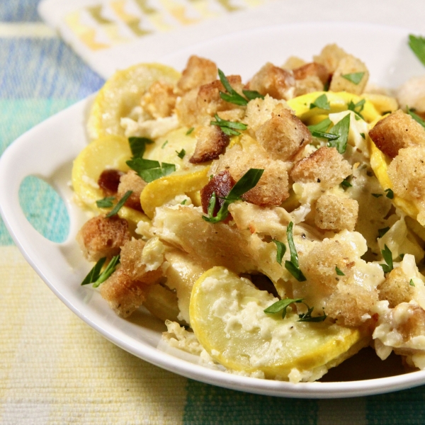 Chicken and Summer Squash Casserole