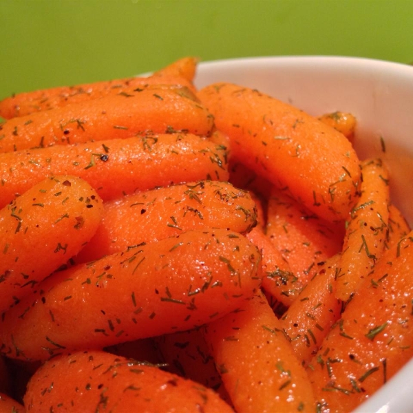 Dill-Glazed Carrots