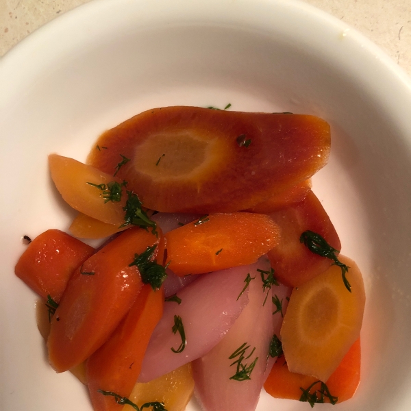 Dill-Glazed Carrots