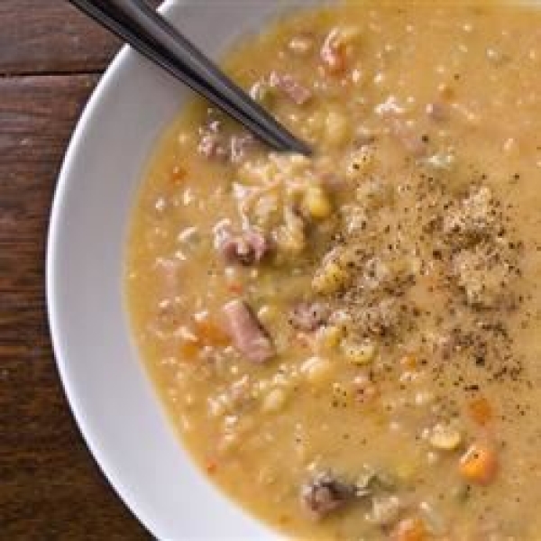 Split Pea and Leftover Ham Soup