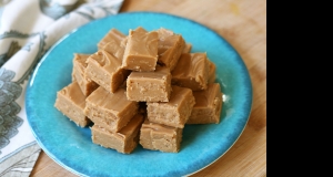 Easy Two-Ingredient Peanut Butter Fudge