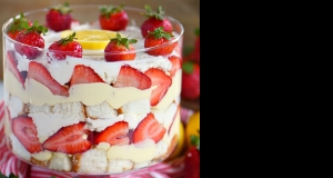 Lemon Strawberry Trifle