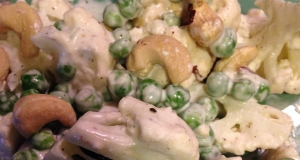 Pea and Cauliflower Salad