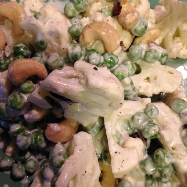 Pea and Cauliflower Salad