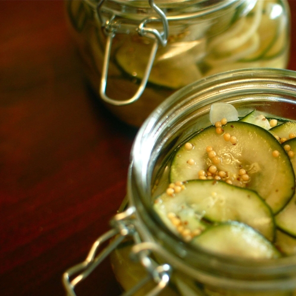 Sweet Refrigerator Pickles