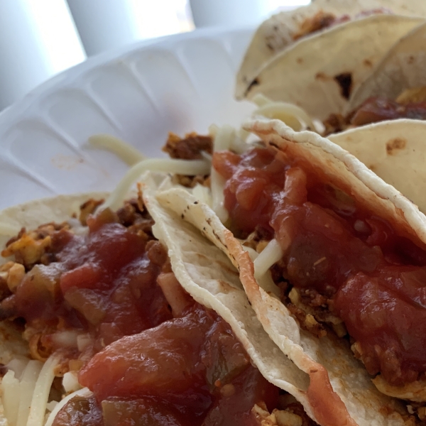 Authentic Mexican Breakfast Tacos