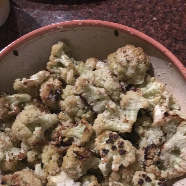 Roasted Carrots and Cauliflower with Thyme