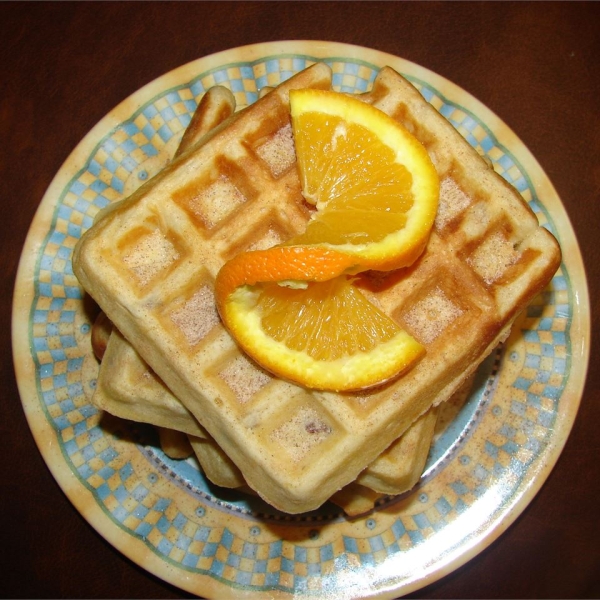 Nutty Pecan Waffles