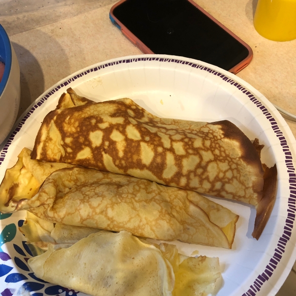 Cheesecake Crepe Roll-Ups